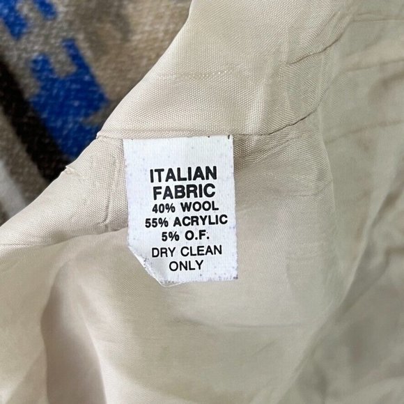 Pendleton Lookalike - Italian Wool Blend Aztec Western Print Jacket Coat Womens - Picture 7 of 13